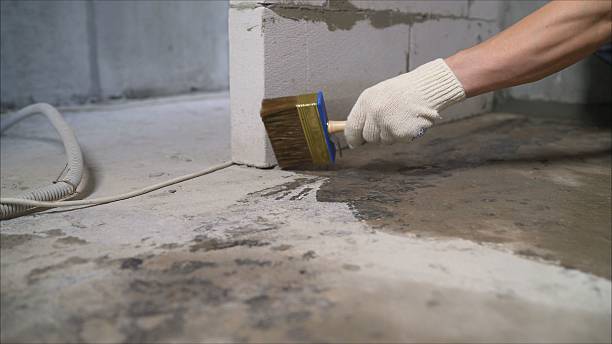 SJ Waterproofing Pros Interior Drainage System coverage map for Broad Run, VA and surrounding area